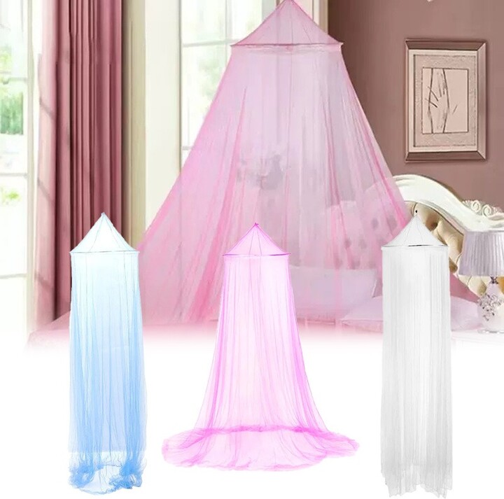 Mosquito Net Hanging 360° Princess Dome Mosquito Net Encryption Dome Mosquito Net Hanging Type Fly Proof Net Protective Bed Tent