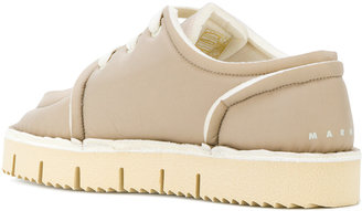 Marni padded lace-up sneakers