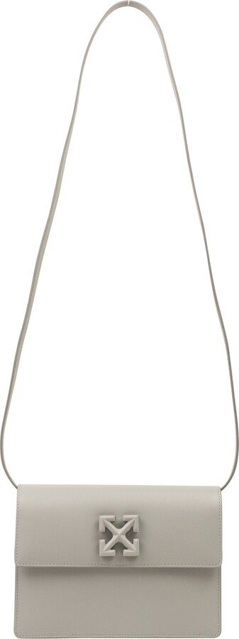 Off-White Jitney Logo Plaque Shoulder Bag - ShopStyle