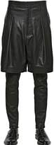 Thumbnail for your product : Givenchy Light Nappa Leather Bermuda Shorts