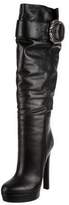 Thumbnail for your product : Gucci Leather Knee-High Boots Black Leather Knee-High Boots