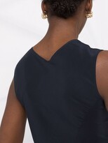 Thumbnail for your product : Aspesi Wrap Detail Silk Maxi Dress