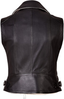 Thumbnail for your product : Belstaff Leather Hawke Perfecto Vest