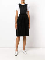 Thumbnail for your product : Comme des Garcons Girl velvet pinafore dress