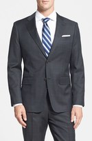 Thumbnail for your product : John W. Nordstrom Classic Fit Windowpane Wool Suit