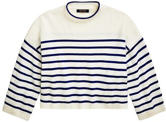 Polo Ralph Lauren Cashmere Marinière Sweater - ShopStyle