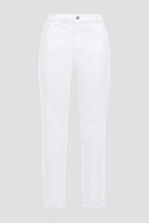 Thumbnail for your product : J Brand Cropped Mid-rise Slim-leg Jeans