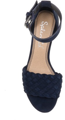 Splendid Taro Woven Ankle Strap Sandal