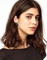 Thumbnail for your product : Maria Francesca Pepe Thorn Shape Stud Earrings