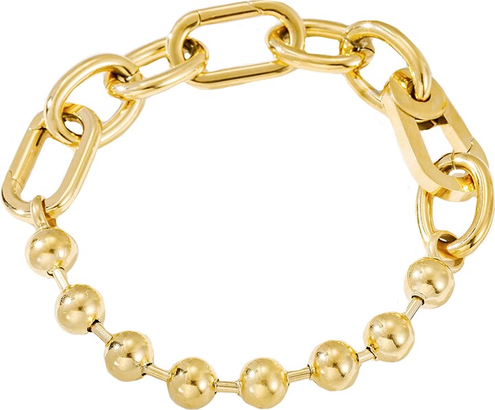 Jane Basch Designs Link & Bead Bracelet