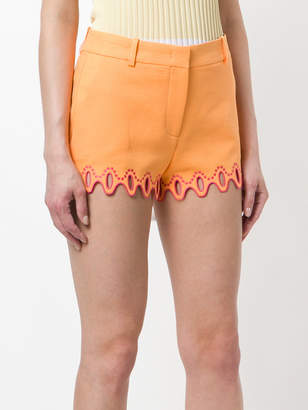 Emilio Pucci embroidered trim shorts