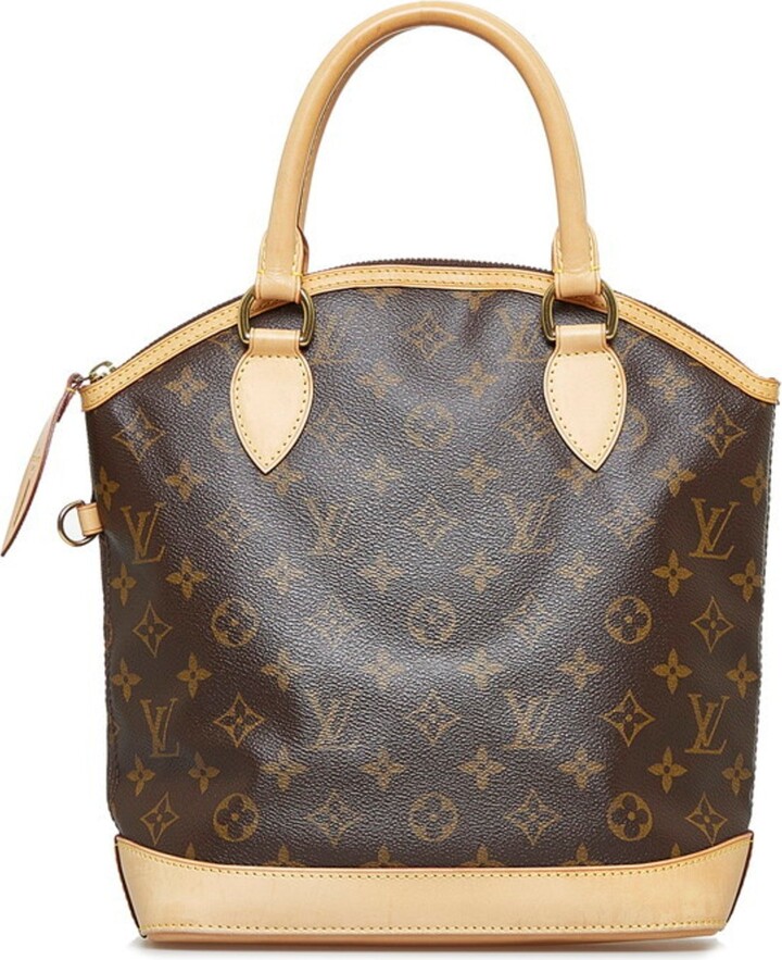 Louis Vuitton Lockit Brown Canvas Handbag (Pre-Owned) - ShopStyle