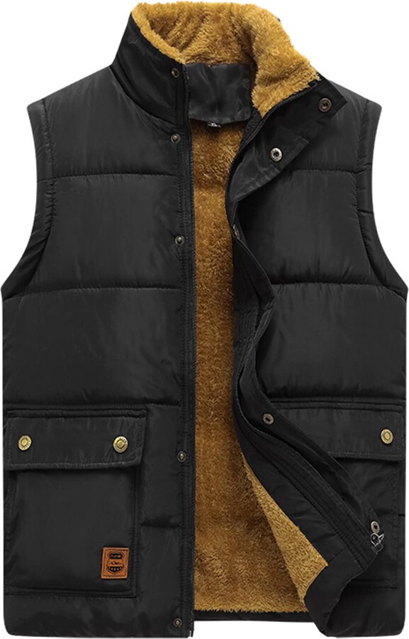 LSAltd White Vest Men Vest Over Suit Winter Vest Men's Style Men's