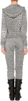 Thumbnail for your product : Current/Elliott Cotton Zip Hoodie in Grey Leopard