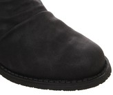 Thumbnail for your product : Office Kale Calf Biker Boots Black Fur Lined