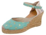 Thumbnail for your product : Penelope Chilvers Nubuck Espadrille Wedges