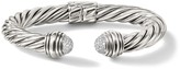 Thumbnail for your product : David Yurman Cable Classics Pave Diamond Bracelet
