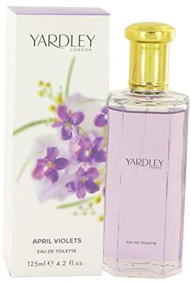 Yardley London YardleyLondon April Violets by Eau De Toilette Spray 4.2 oz