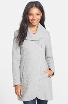 Thumbnail for your product : Jessica Simpson Braided Shawl Collar Coat (Online Only)