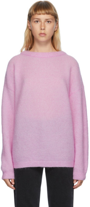 acne studios sweater pink
