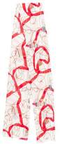 Thumbnail for your product : Burberry Silk-Blend Printed Scarf