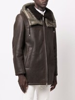 Thumbnail for your product : Drome Quilted-Finish Hooded Coat