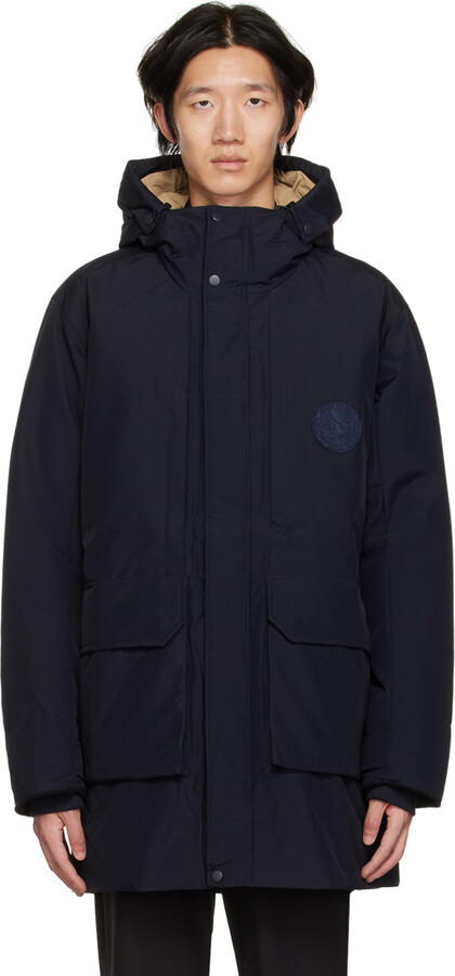 Norse Projects Navy Stavanger Gore-Tex Infinium Down Jacket - ShopStyle