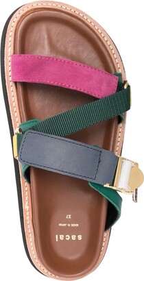 Sacai Hybrid Belt Sandals - ShopStyle