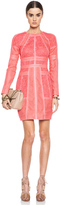 Thumbnail for your product : J. Mendel Paneled Mixed Lace Knit Dress