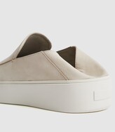 Thumbnail for your product : Reiss ACER NUBUCK SLIP-ON LOAFERS Ecru