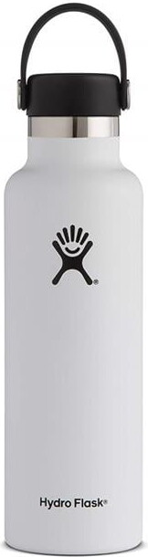 Hydro Flask Insulated Leak Proof Water Bottle Standard Mouth - 18 oz - White