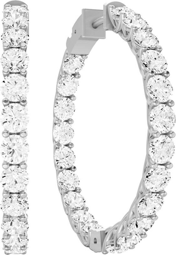 Lab Grown Diamonds Dnu 14K 5.00 Ct. Tw. Lab-Grown Diamond Earrings