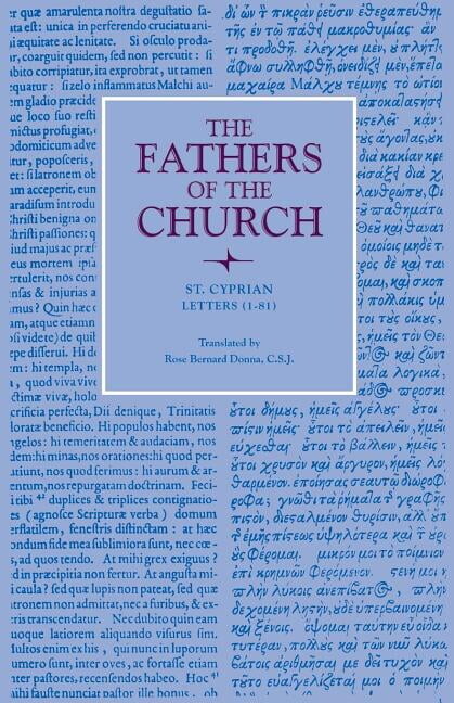 Fathers of the Church Patristic Letters (1-81), (Paperback)