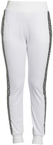 Thumbnail for your product : Fendi Silver Logo Stripe Track Pants