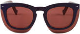 Thumbnail for your product : Grey Ant Inbox Oversize Square Sunglasses, Navy/Plum