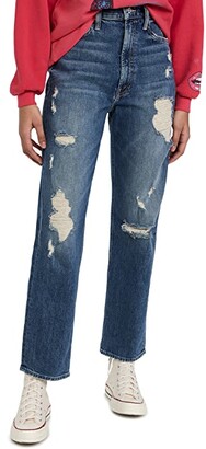 Mother High Waisted Study Hover Jeans
