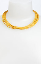 Thumbnail for your product : Simon Sebbag Multistrand Leather Necklace