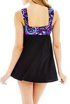 Thumbnail for your product : Robby Len by Longitude Tie-Front 1-Piece Swimdress
