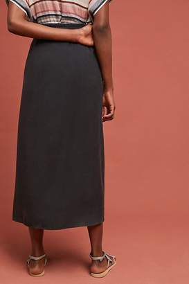 Cloth & Stone Buttonfront Skirt