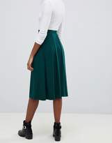 Thumbnail for your product : ASOS Tall DESIGN Tall midi skirt with box pleats