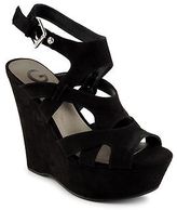 Thumbnail for your product : GUESS G By Gghizza Women's Wedge Shoes BLACK