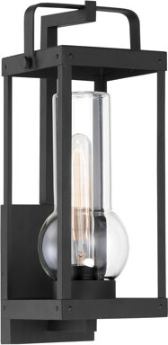 17 Stories Sand Coal 1 - Bulb Outdoor Wall Lantern