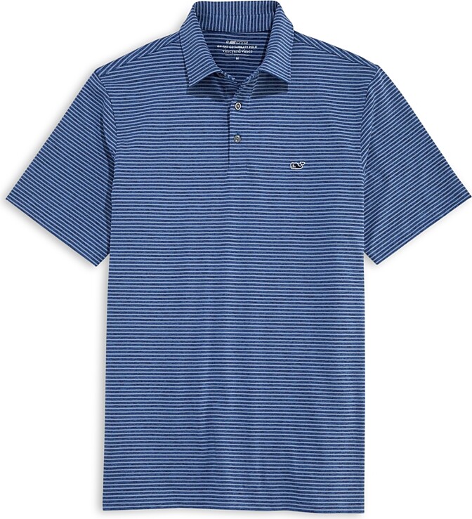 Vineyard Vines Bradley Striped Sankaty Polo Shirt
