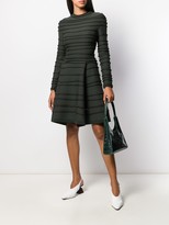 Thumbnail for your product : Maison Rabih Kayrouz Striped Patterned Dress