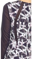 Thumbnail for your product : Rebecca Taylor Geo Print Pleat Dress