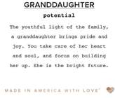 Thumbnail for your product : Alex and Ani Because I Love You Granddaughter Charm Bangle