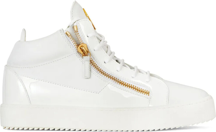 Giuseppe Zanotti Kriss leather mid-top sneakers