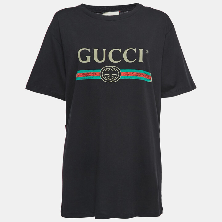 Gucci Women's Black T-shirts | ShopStyle