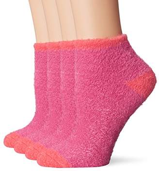 Dr. Scholl's Women's 2 Pack Shea Butter Low Cut Plush Socks