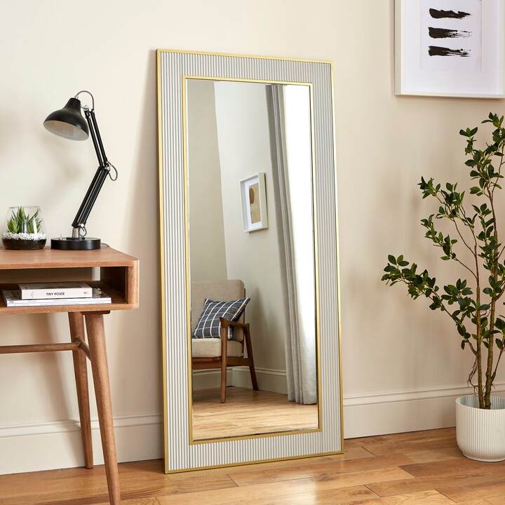 Dunelm Full Length Leaner Mirror Natural ShopStyle